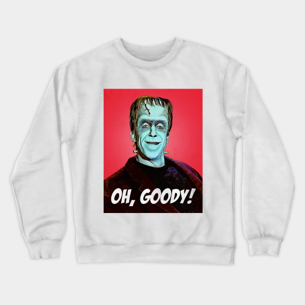 Herman Munster Crewneck Sweatshirt by creativespero